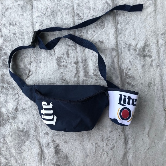 miller lite koozie